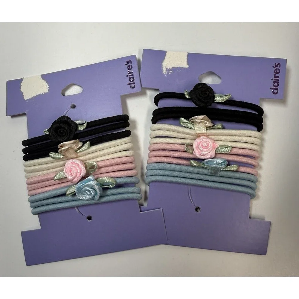 Claire’s Lot Of 17 Hair Accessories Assortment All New